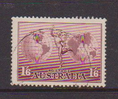 AUSTRALIA   1934    Hermes    1/6  Purple    USED - Oblitérés