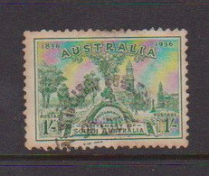 AUSTRALIA   1936    Centenary  Of  South  Australia    1/-  Green    USED - Oblitérés