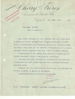 Peignes En Ivoire/Société Bourguignonne D'approvisionnement/DIJON/LECOEUR/Ivry La Bataille/1909          FACT499 - Chemist's (drugstore) & Perfumery