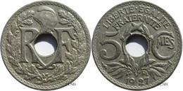 France - IIIe République - 5 Centimes Lindauer Petit Module 1927 - TTB/XF45 - Fra4355 - 5 Centimes