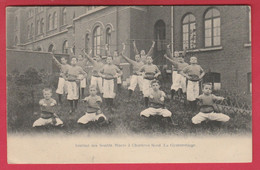 Charleroi - Institut Des Sourds Et Muets  - La Gymnastique - 1907 ( Voir Verso ) - Gymnastique