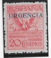 Espagne Exprès N°7a - Dentelé 13 - Neuf * Avec Charnière - TB - Special Delivery