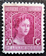 Timbres De Luxembourg Y&T N° 95 - 1914-24 Maria-Adelaide