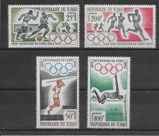 Thème Jeux Olympiques Tokyo 1964 - Tchad PA N°18/21 - Neuf ** Sans Charnière - TB - Sommer 1964: Tokio