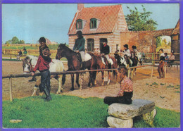 Carte Postale 59. Villeneuve D'Ascq  Le Poney Club  Très Beau Plan - Villeneuve D'Ascq