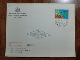 Lettera Raccomandata Del 1972 - Storia Postale
