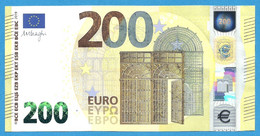 200 EURO ITALY DRAGHI SB-S005 UNC-FDS (D223) - 200 Euro