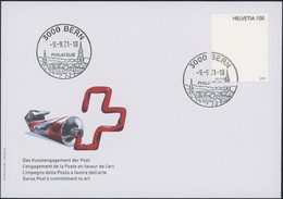 Suisse - 2021 - Kunst Post - Ersttagsbrief FDC ET - Lettres & Documents