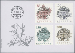 Suisse - 2021 - Bäume - Ersttagsbrief FDC ET - Ersttag Voll Stempel - Lettres & Documents