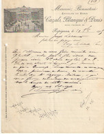 Fab.de Peignes En Ivoire/Mercerie/ CAZALS, BLANQUE & DENIS/LECOEUR/Ivry La Bataille/Eure/France/1905             FACT516 - Chemist's (drugstore) & Perfumery