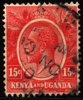 British East Africa (Kenya & Uganda) 1922 Mi 5 King George V - Kenya & Oeganda