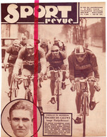 Koers Wielrennen Coureur Edgard De Caluwé Wint Parijs Brussel - Orig. Knipsel Coupure Tijdschrift Magazine - 1935 - Material Und Zubehör