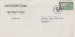Enveloppe   TCHECOSLOVAQUIE   Oblitération  Organisation  Mondiale  De  La  Santé   PRAGUE   1964 - Brieven En Documenten