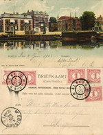 Nederland, ALMELO, Havenplein (1903) Ansichtkaart - Almelo