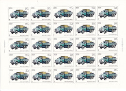 URSS Feuille Complète Camion ZIL-133GYa (1979) - Full Sheets