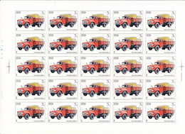 URSS Feuille Complète Camion GAZ-53A (1965) - Full Sheets