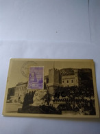 Monaco Maximun Card Carte Maximun Montecarlo Palais 1943.by René Delbrel.better Condition.registered Letter 1or 2 Pieces - Storia Postale