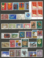 LIECHTENSTEIN. PAGE OF USED STAMPS (D) - Lotes/Colecciones