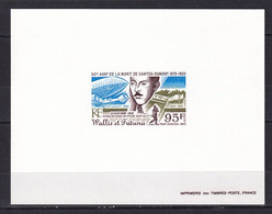 WALLIS ET FUTUNA - Epreuve De Luxe De Santos-Dumont - Imperforates, Proofs & Errors