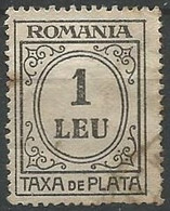 ROUMANIE / TAXE N° 63 OBLITERE - Postage Due