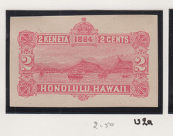 Hawaii Scott-cat. Fragment Van  Omslag U2a (cut) - Hawaii