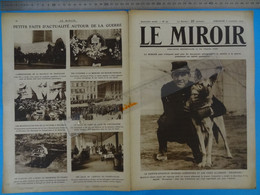 LE MIROIR N°50 (nov. 1914) Sapeur-aviateur Carpentier, Hollande, Védrine, Aviation, Arras - 1914-18