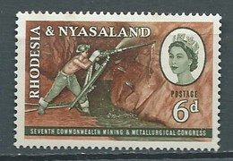 Rhodesie Et Nyassaland  - Yvert N° 39 **  -  Bip 5006 - Rodesia & Nyasaland (1954-1963)