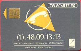 Télécarte Réf Pho 0163 (1991) - Thème Chiffres - Téléphone (Recto-Verso) - Telecom Operators