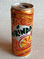 RUSSIA..  DRINK   "MIRINDA" ORANGE CAN..330ml. - Cannettes