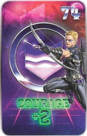 Leclerc  Carte Marvel Courage 74 - Marvel
