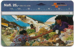 Curacao (Antilles Netherlands) - Setel - L&G - Floating Market - 502A - 02.1995, Used - Antilles (Neérlandaises)