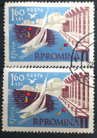 Errors Stamps Romania 1961 # Mi 1905 Printed With Multiple Errors Misplaced Used   Tourisme Eforie Resort - Plaatfouten En Curiosa