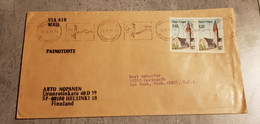 FINLAND COVER CIRCULED YEAR 1974 SEND TO U.S.A. - Maximumkaarten