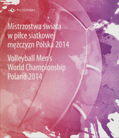 POLAND 2014 Booklet / Volleyball Men's Championships, Sport, Players / With Full Sheet **MNH - Cuadernillos