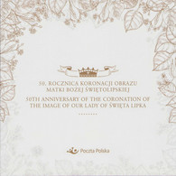 Poland 2018 Booklet / The Coronation Of The Image Of Our Lady Of Swieta Lipka Mother Of God / FDC + Stamp MNH** - Postzegelboekjes