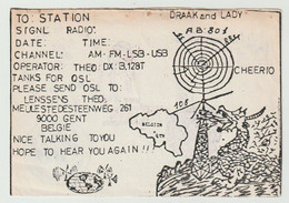 QSL Card 27MC Draak & Lady Gent (B) - CB