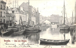 Bruxelles - Quai Aux Briques (animation Edit BFS 1902 - Plaisirs D'Hiver...) - Maritiem