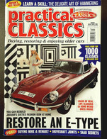 PRACTICAL CLASSICS N°3 Mar 1999 - JAGUAR E-TYPE - MINX - RENAULT  GORDINI - SAAB STORIES - - Transportes