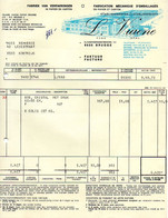 Factuur Verpakkingen Viaene Brugge 1972 (04) - Drukkerij & Papieren