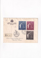 Registered Envelope - Botticelli - San Marino To Bruxelles - 1968 - Storia Postale