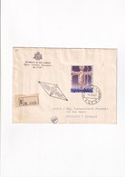 Registered Envelope With Letter - Cimabue - San Marino To Bruxelles - 1967 - Brieven En Documenten