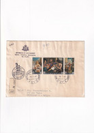 Registered Envelope With Letter - San Marino To Bruxelles - 1967 - Brieven En Documenten