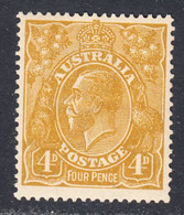 Australia 1924 Mint No Hinge, Wmk 5, Olive-yellow, Sc# ,SG 80 - Mint Stamps