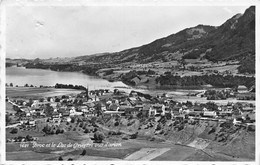 Broc Et Le Lac De Gruyère Vus D'avion - Broc