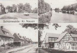 D-14621 Schönwalde-Glien - Nauen - Dorfstraße - HO-Gaststätte "Schwanenkrug" - Nice Stamp ( 1990) - Schoenwalde
