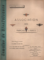 ASSOCIATION DES FRANCAIS LIBRES FFL FAFL FNFL SEMAINE DE BIENFAISANCE 1947 - French