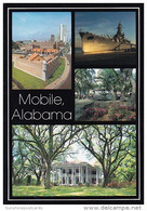 Battleship Alabama Fort Conde Mitchell Home Bienville Square Mobile Alabama - Mobile