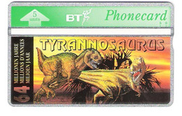 UK - BT L&G - Dinosaurs - Dino Saur - Tyrannosaurus - 310K - Mint - BT Buitenlandse Uitgaven