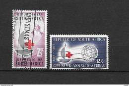 LOTE 1719  ///   (C004) South Africa 1962 SG 225/226 - Usados