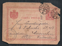 Rumania - Carta Postale - Briefe U. Dokumente